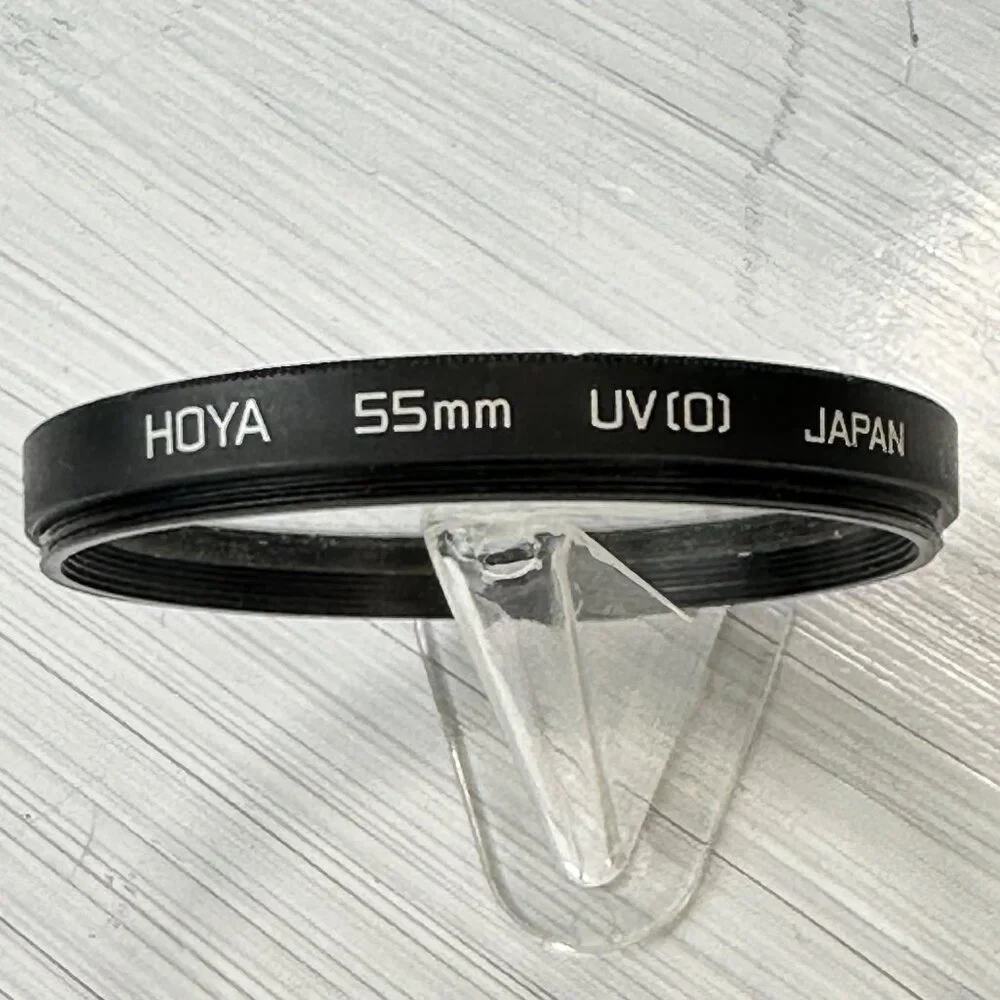 Vintage Hoya 55mm UV(0) Filter Japan EUC Screw Mount NO Scratches or Fingerprint